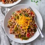 Unstuffed Peppers Bowl Recipe