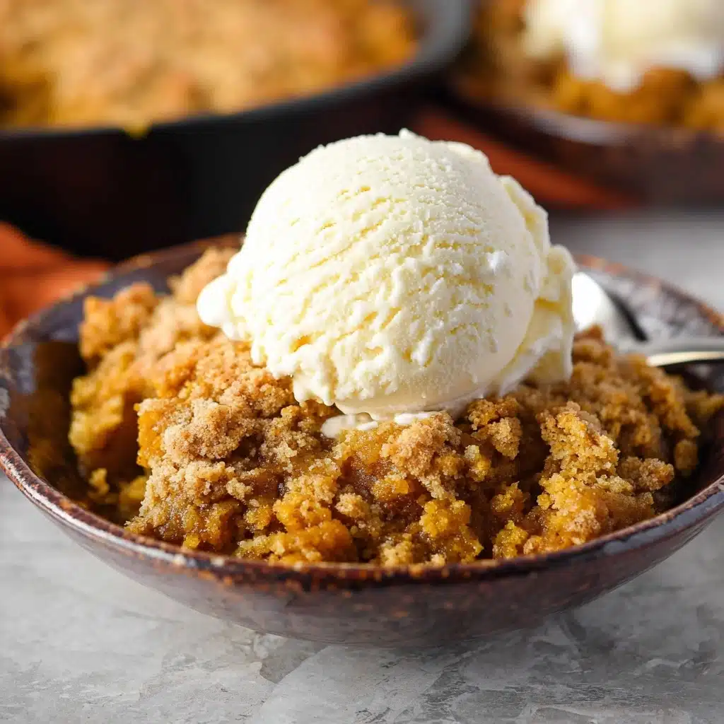 Best Zesty Pumpkin Crisp 4 If you do not have a cast iron skillet, you can use any baking dish! I recommend either a large 12-inch round casserole dish or a 9×9 baking dish Recipe - Recipe Image