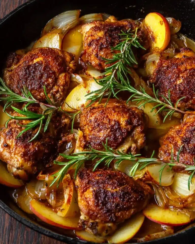 Rosemary Apple Cider Chicken Recipe