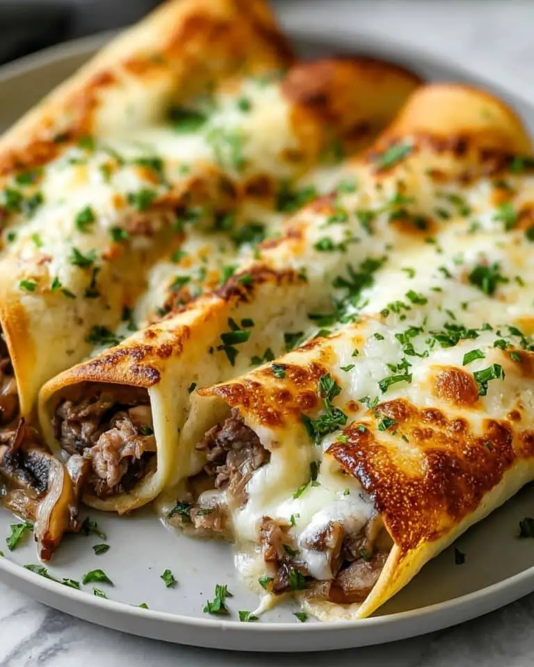 Keto Philly Cheesesteak Rolls Recipe