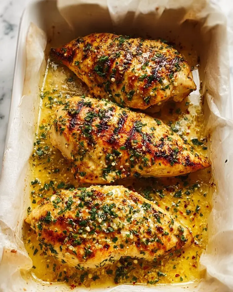 Garlic Butter Baked Chicken Breast Recipe
