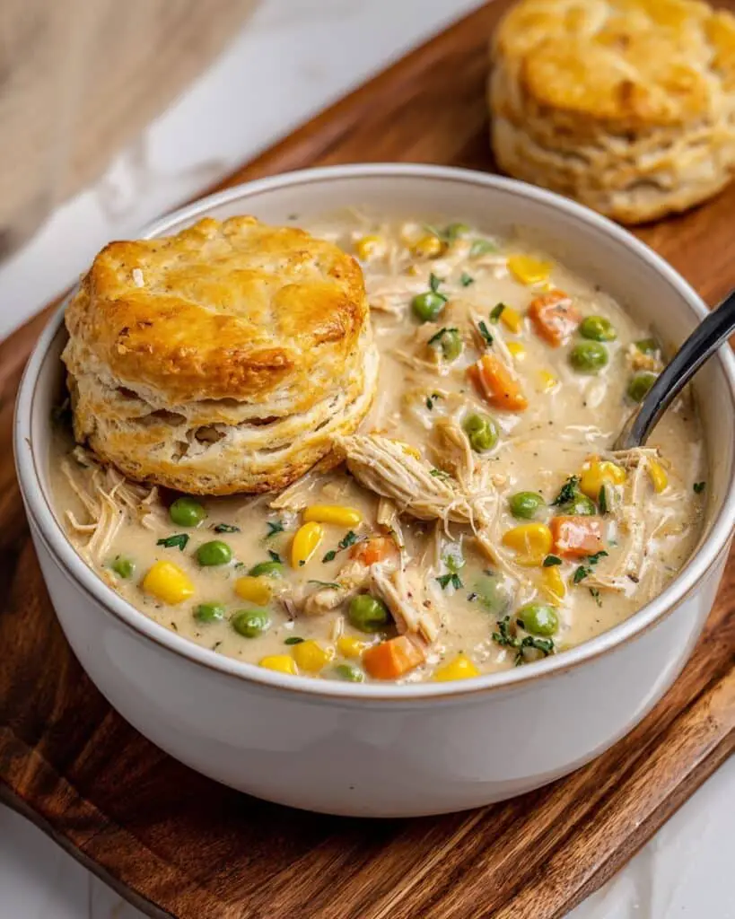 Crock Pot Chicken Pot Pie (Ultimate Cozy Dinner!) Recipe