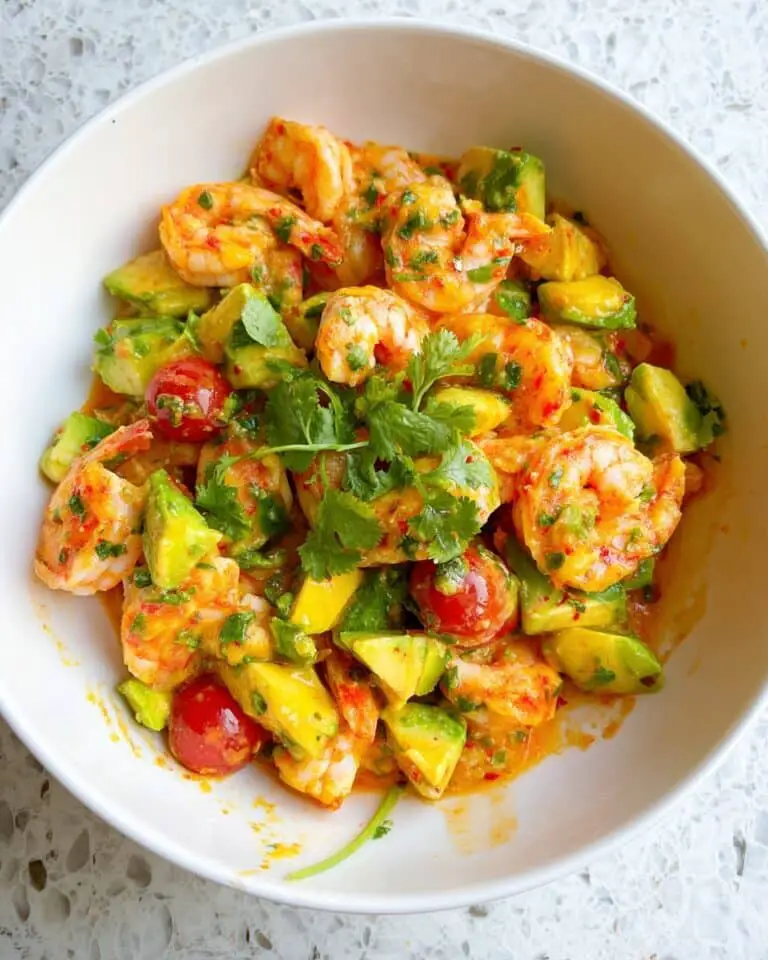 Zesty Lime Shrimp Avocado Salad Recipe