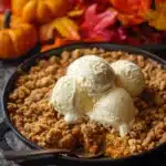 Best Zesty Pumpkin Crisp 6 If you do not have a cast iron skillet, you can use any baking dish! I recommend either a large 12-inch round casserole dish or a 9×9 baking dish Recipe