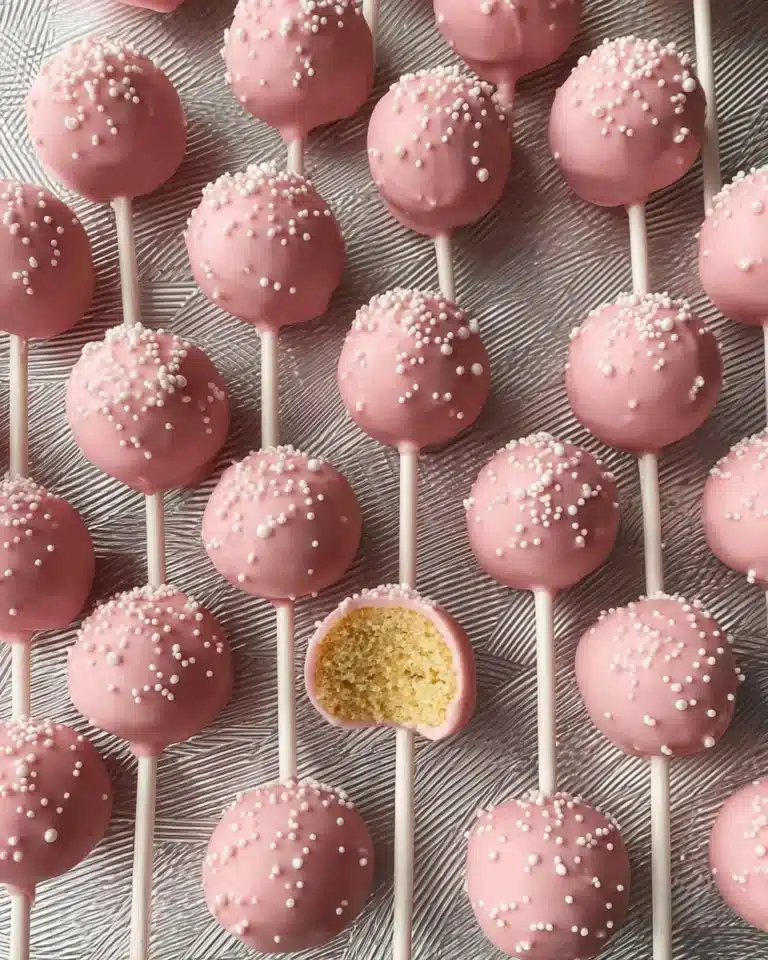 Starbucks Copycat Birthday Cake Pops Recipe