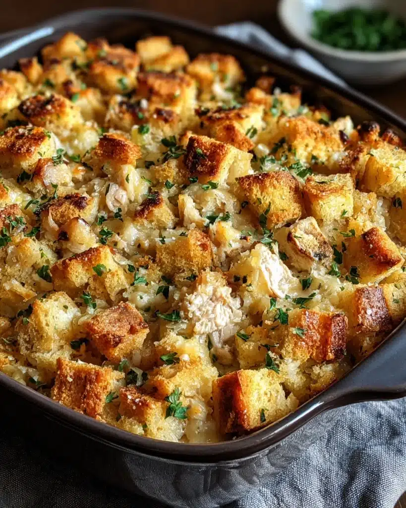 Dolly’s Chicken and Stuffing Casserole Recipe
