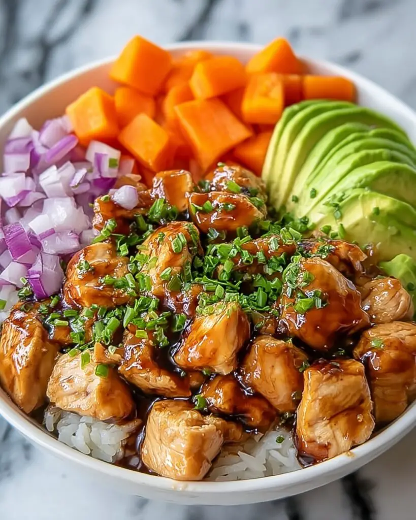 Hot Honey Chicken Bowl Recipe