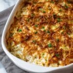 French Onion Chicken Orzo Casserole Recipe