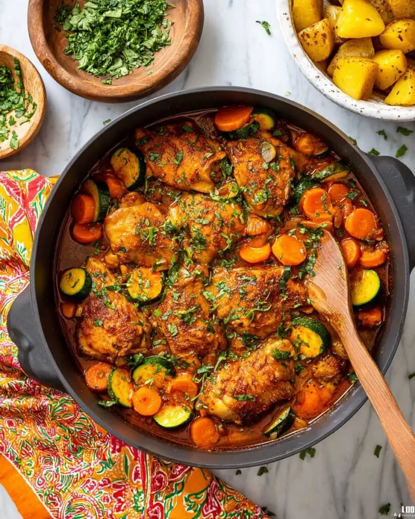 Moroccan Chicken Casserole Recipe