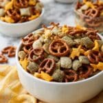 Zesty Ranch Pretzel Snack Mix Recipe