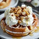 Apple Fritter Waffle Donuts Recipe