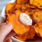 Crispy Air Fryer Sweet Potato Chips (3-Ingredients) Recipe