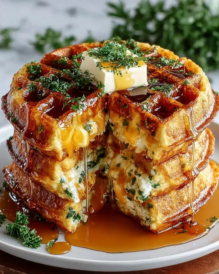 Cheddar Jalapeño Cornbread Waffles: A Flavorful Twist on a Classic Recipe