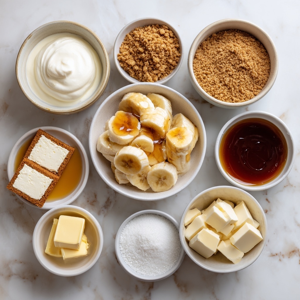 Caramelized Banana Cheesecake with Rum Glaze Recipe - Recipe Image