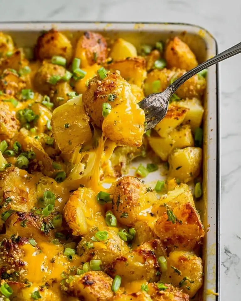 Roasted Cheesy Ranch Potatoes Recipe