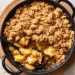 Gluten-Free Apple Crisp {Dairy-Free & Vegan Option} Recipe