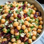 Feta and Cranberry Chickpea Salad Recipe