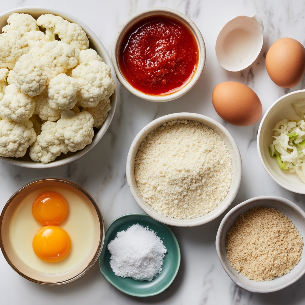A white square plate holds a pile of crispy fried cauliflower pieces covered in a thick, shiny dark brown sauce. The cauliflower is golden brown with a crunchy texture under the sticky sauce, which glistens under soft light. Small green onion slices are sprinkled over the top, adding specks of bright green color. The plate sits on a white marbled surface with wooden chopsticks placed in the background. photo taken with an iphone --ar 4:5 --v 7