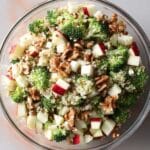 Broccoli Apple Quinoa Salad Recipe