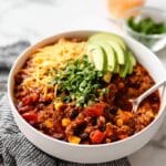 Turkey Sweet Potato Chili Recipe
