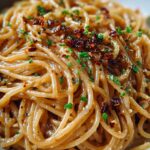 Vegan Caramelized Onion and Chili Oil Pasta Recipe