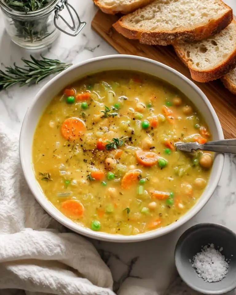 Healthy Creamy Vegetable Soup Recipe