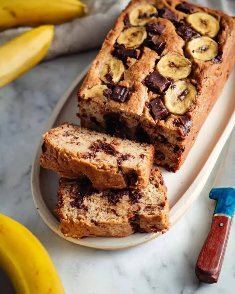 Healthy Sugar-Free Banana Bread Recipe