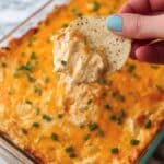 Vegetarian Cheesy White Bean Buffalo Dip Recipe