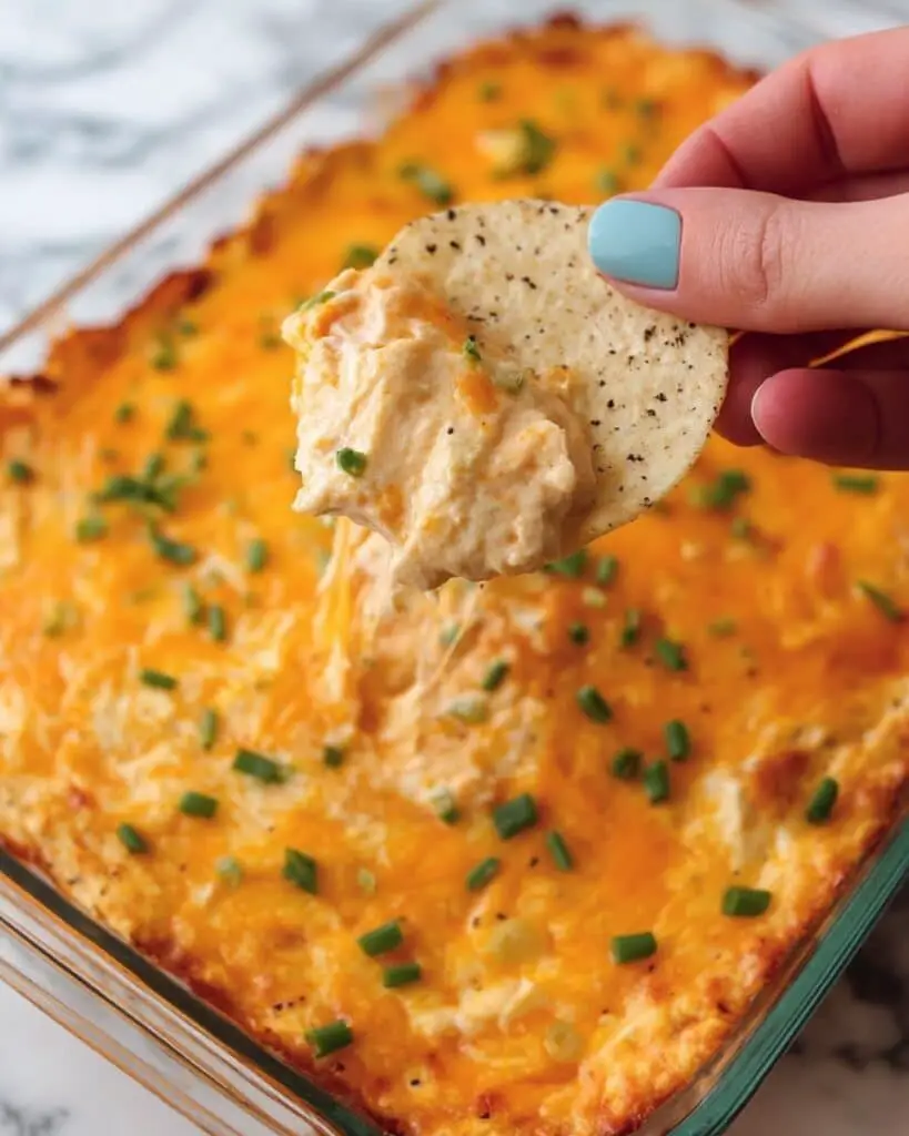 Vegetarian Cheesy White Bean Buffalo Dip Recipe