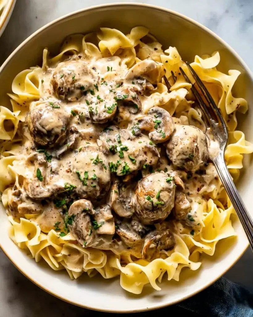 Beef Stroganoff Meatballs Recipe