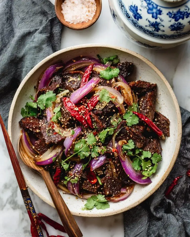Cumin Beef with Crispy Pan-Fried Slices Recipe