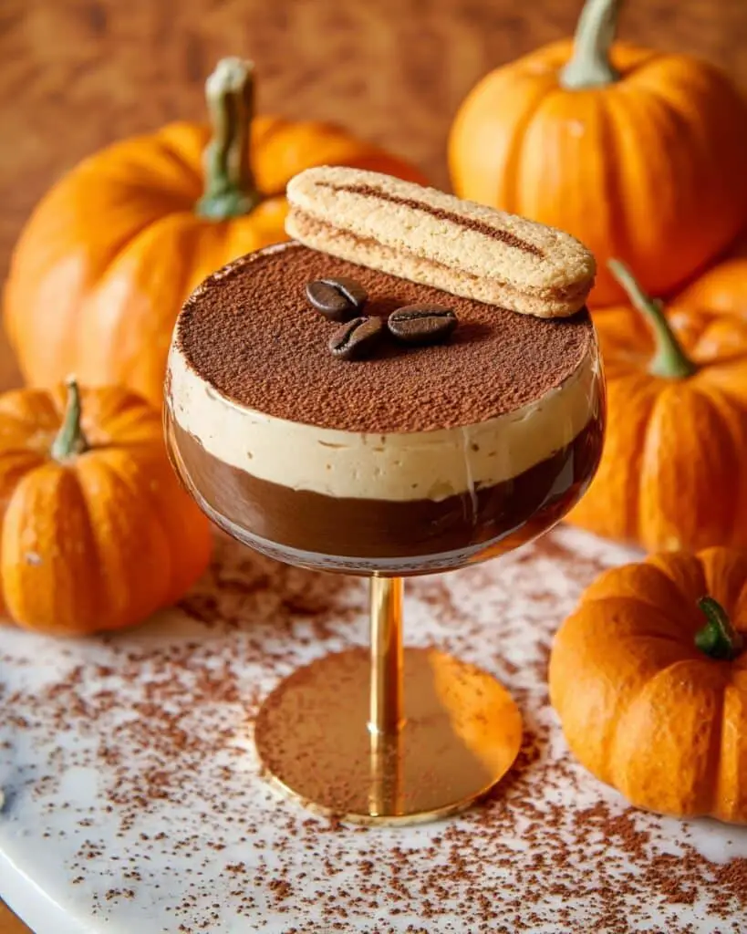 Tiramisu Pumpkin Spice Espresso Martini Recipe