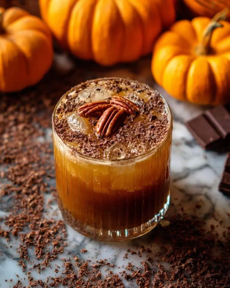 Spiced Pumpkin and Pecan Old Fashioned Recipe