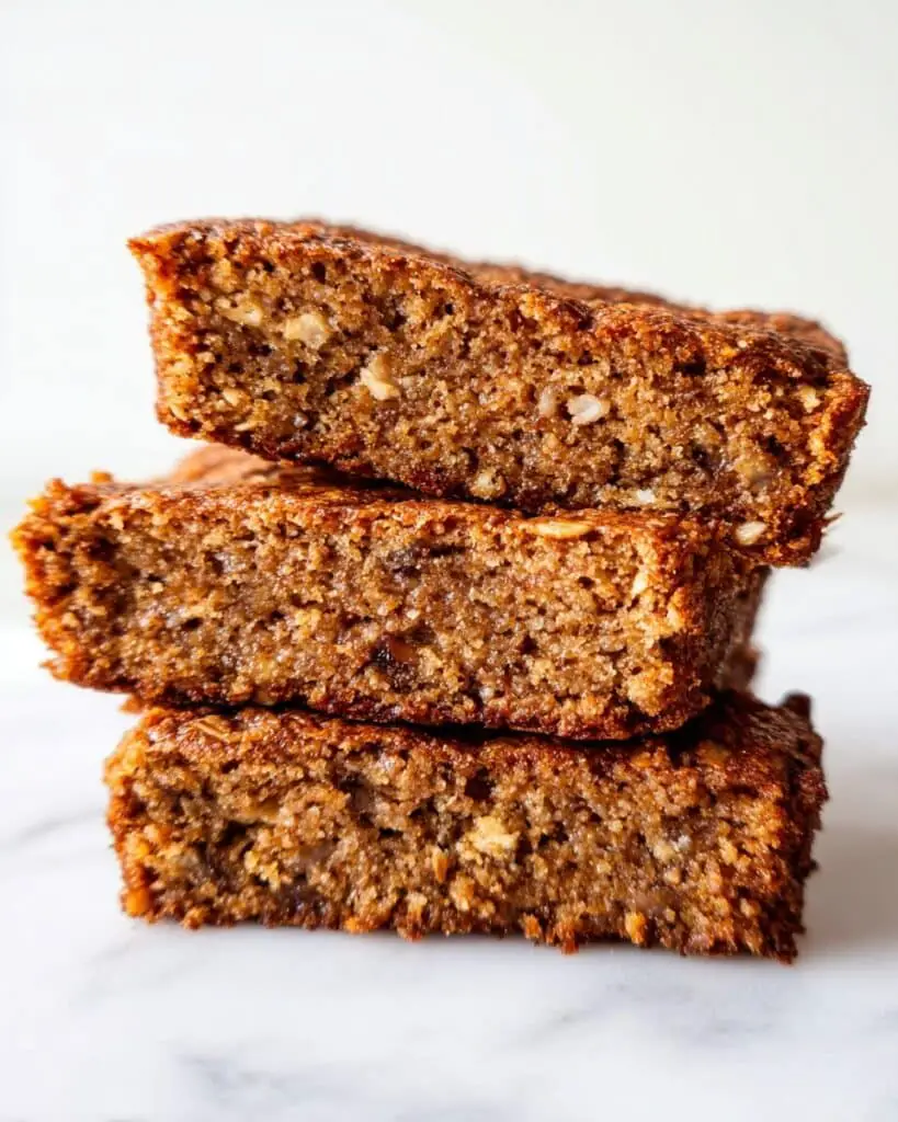 Healthy Breakfast Oatmeal Apple Cake Recipe
