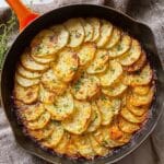 Easy Vegan Lentil Hotpot with Crispy Potato Topping Recipe