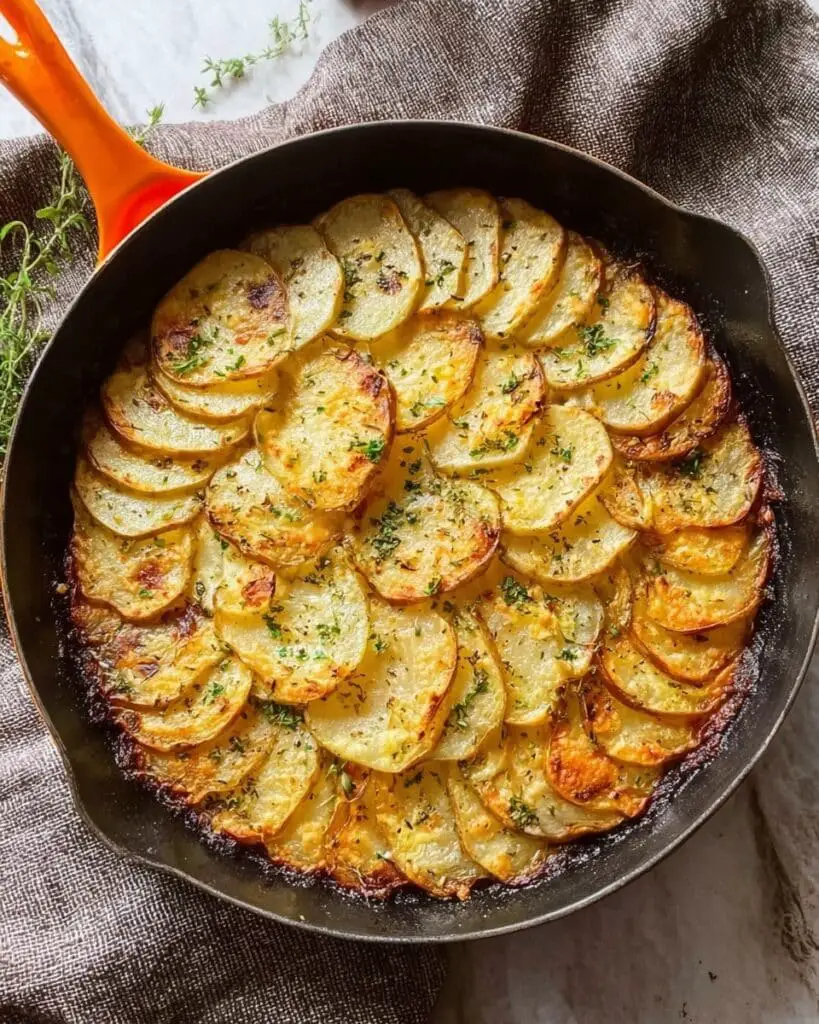 Easy Vegan Lentil Hotpot with Crispy Potato Topping Recipe