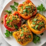 Tuscan Ricotta Stuffed Peppers Recipe