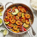 Shrimp and Vegetables Skillet Recipe