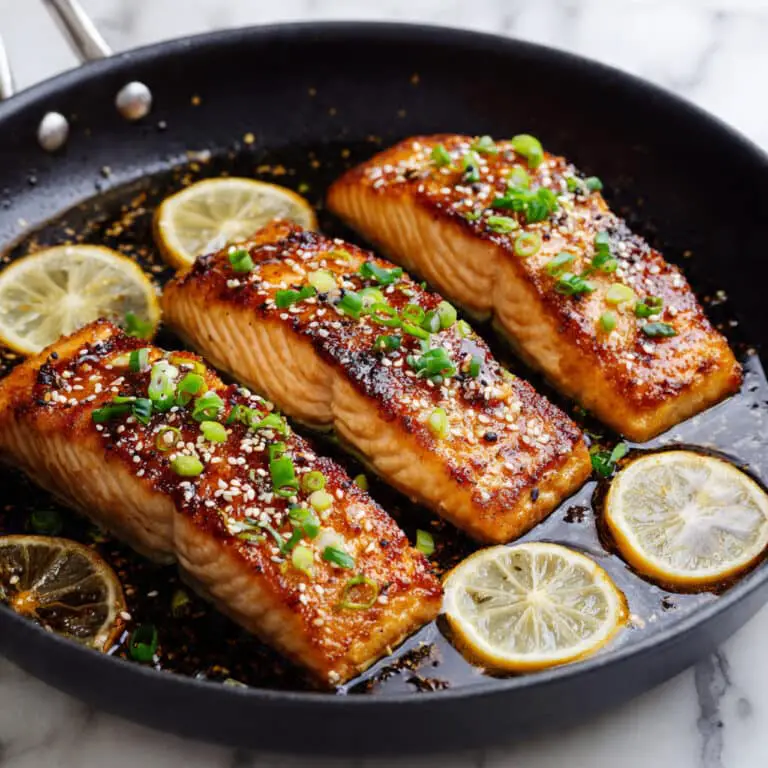 Spicy Honey Garlic Salmon Recipe
