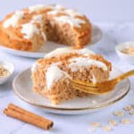 Cinnamon Roll Baked Oatmeal Recipe