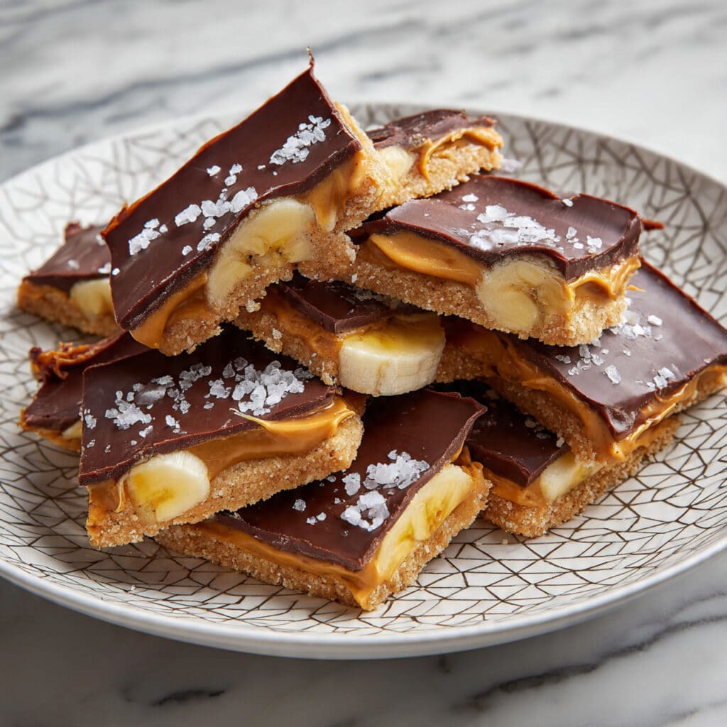 Viral Chocolate Banana Bark Recipe