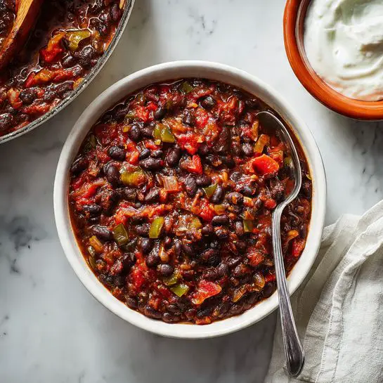 Black Bean Chili Recipe