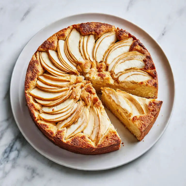Healthy Apple Cake Made with Oats, Greek Yogurt, and Cinnamon Recipe
