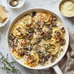 The BEST Creamy Mushroom Pasta Bake Recipe