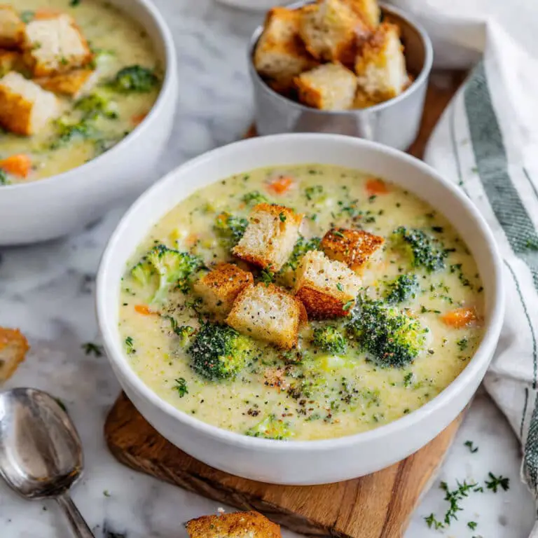 Smoked Gouda Broccoli Soup Recipe