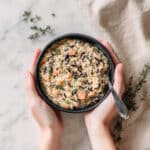 Crockpot Creamy Chicken and Wild Rice Casserole Recipe