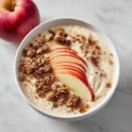5 Minute Apple & Cottage Cheese Breakfast Bowl Recipe