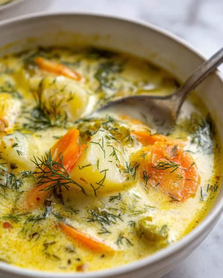 Dill Pickle Soup (Polish Zuppa Ogórkowa) Recipe