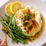 Pan-Seared Mahi Mahi with Umami Butter Sauce Recipe
