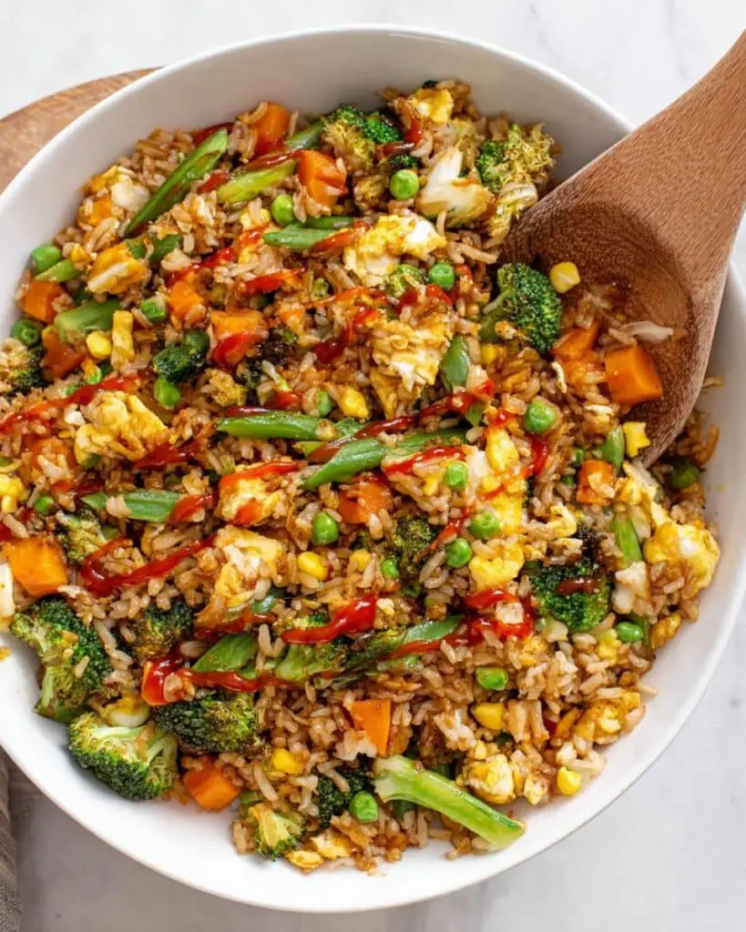 Frozen Veggie Fried Rice Recipe